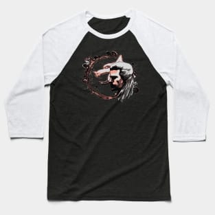 white wolf Baseball T-Shirt